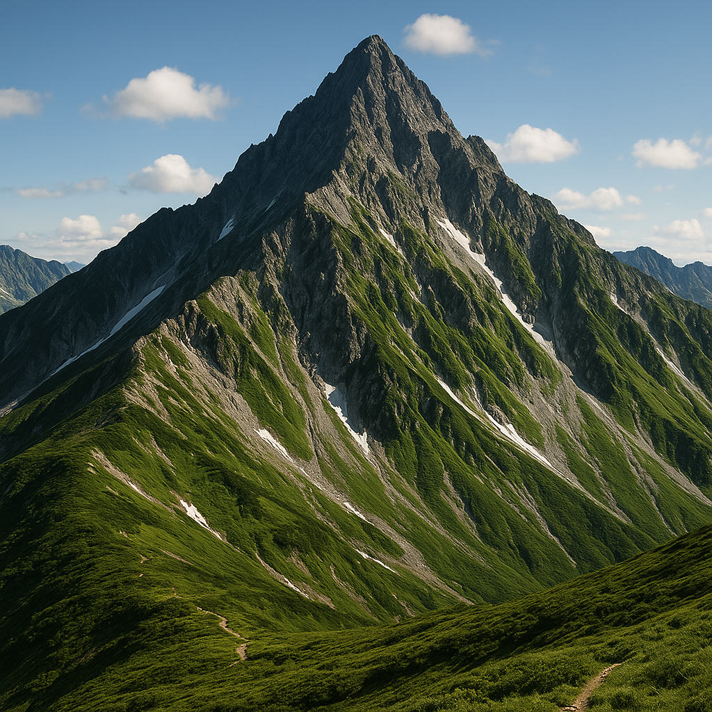 Góra – Mount Tsurugi – Japonia