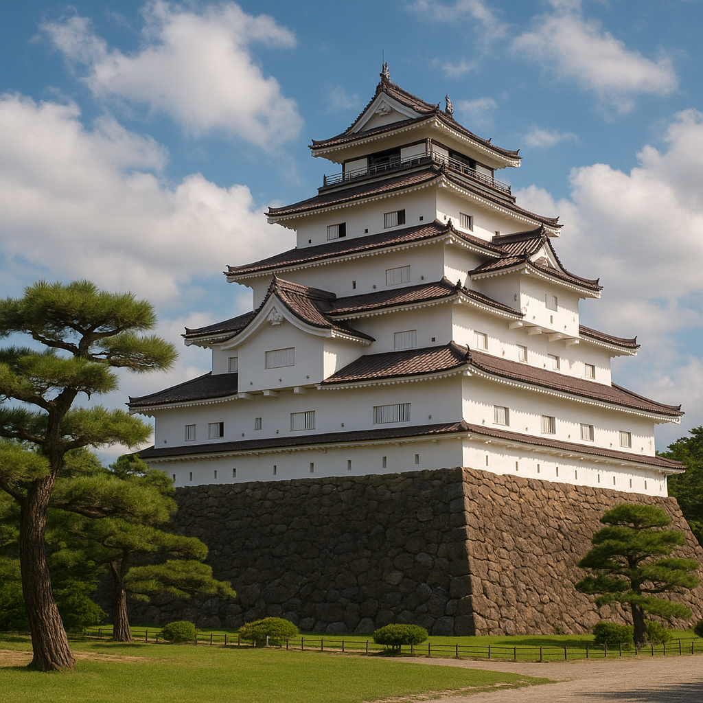 Zamek Aizu-Wakamatsu – Japonia