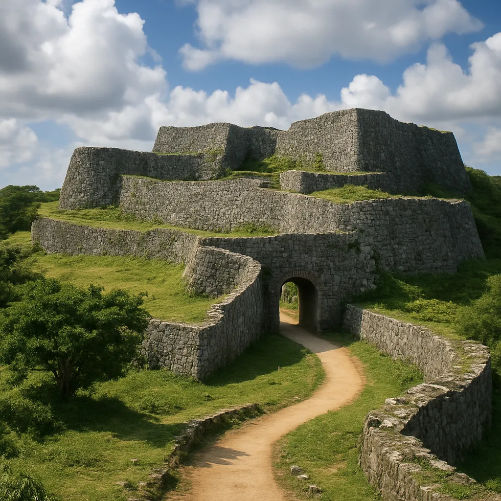 Zamek Nakagusuku – Japonia