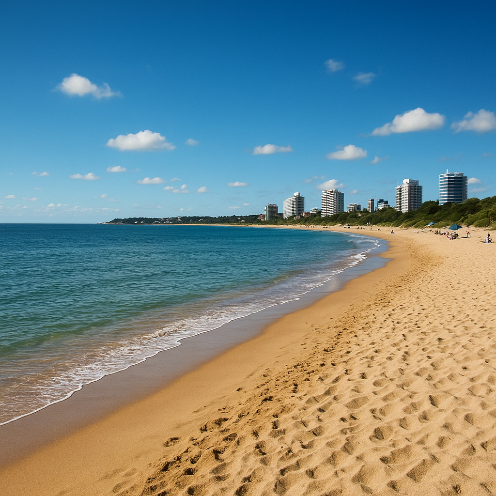 Plaża Playa Mansa – Urugwaj