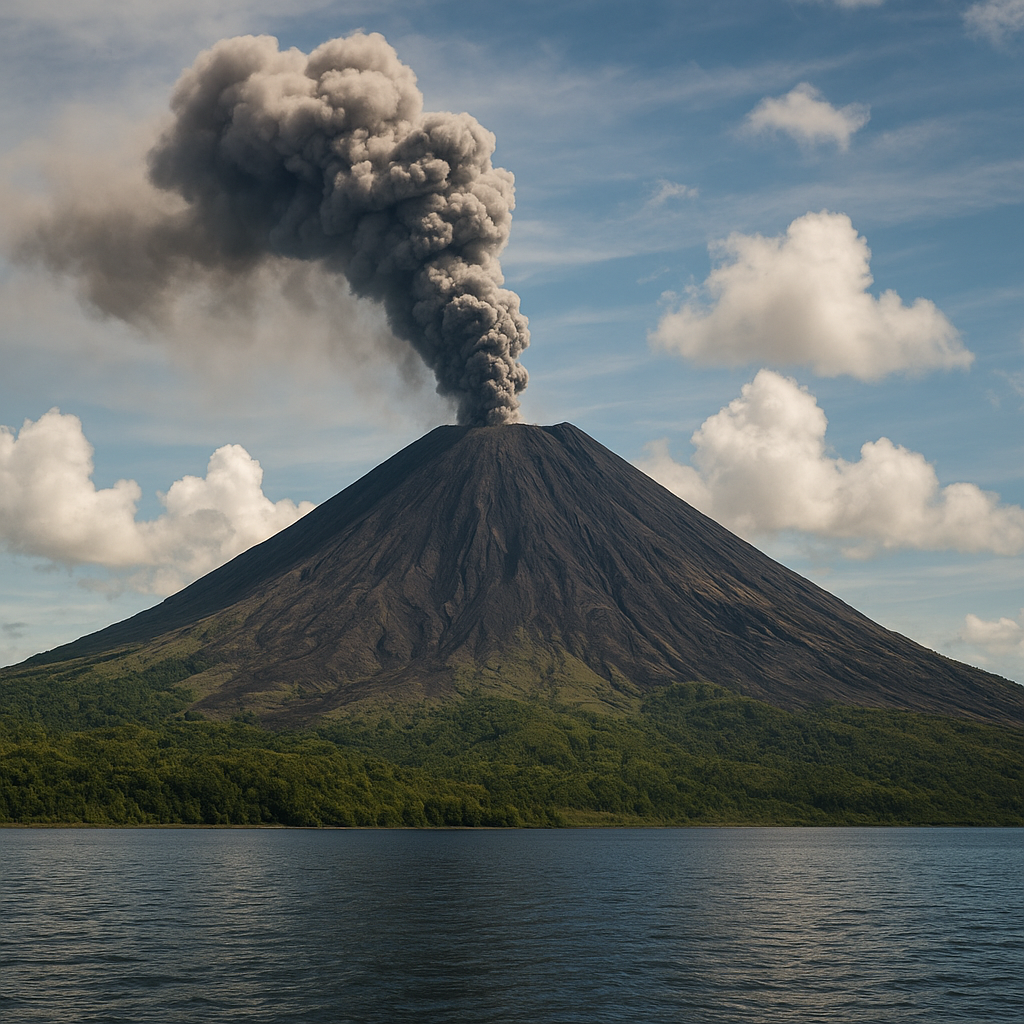 Góra – Mount Tavurvur – Papua Nowa Gwinea