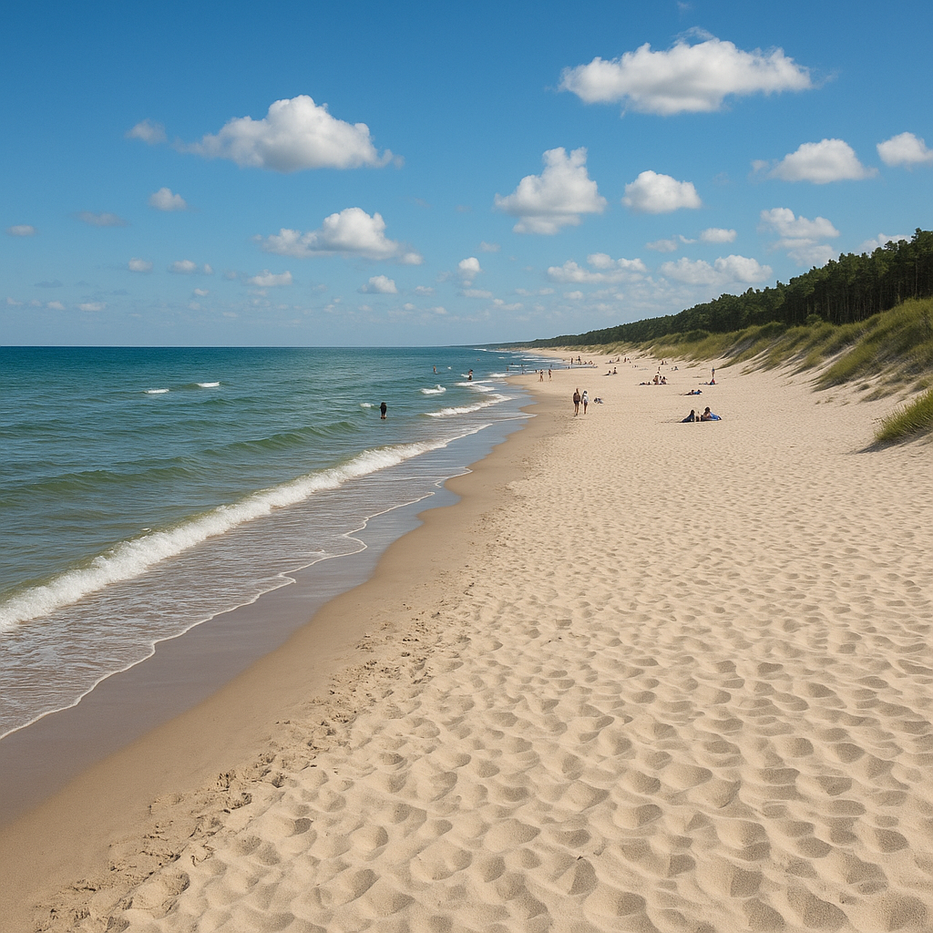 Plaża Łeba – Polska