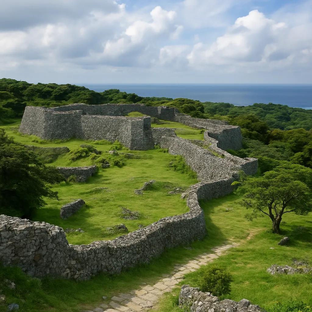 Zamek Nakijin – Japonia