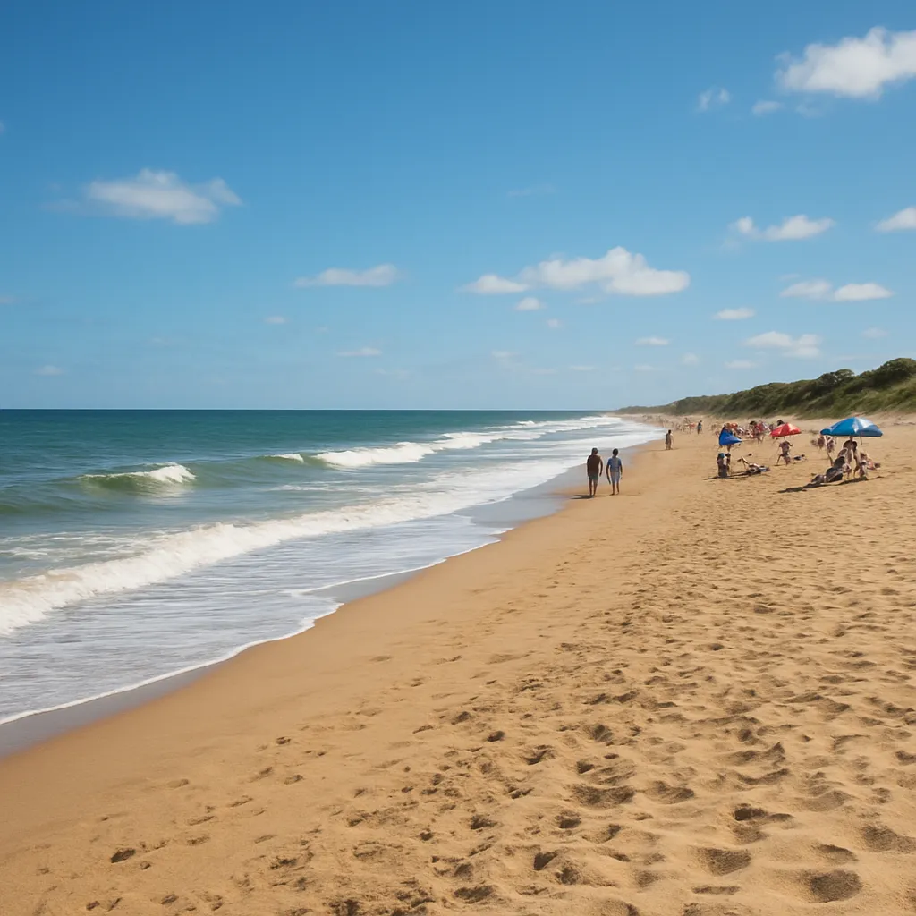 Plaża Pinamar – Argentyna