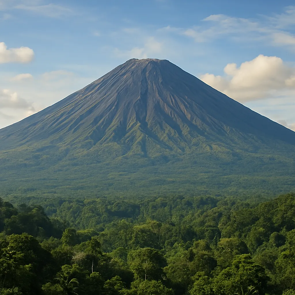 Góra – Mount Kerinci – Indonezja