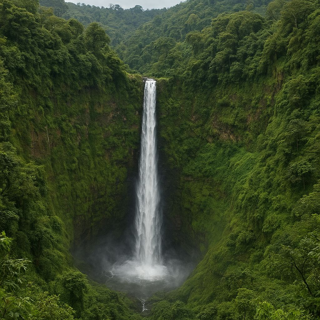 Wodospad Tad Fane – Laos
