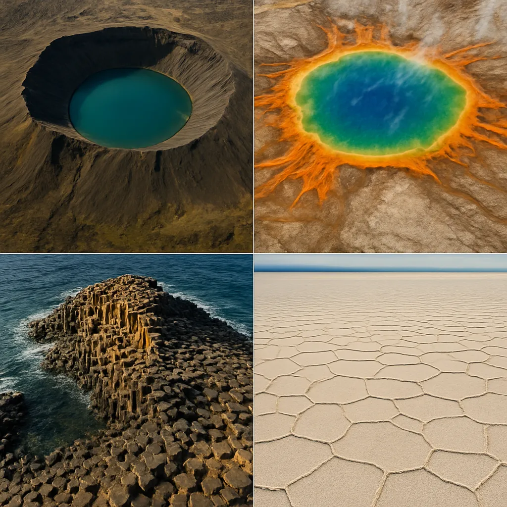 Jakie są geograficzne osobliwości świata – od kraterów po solniska