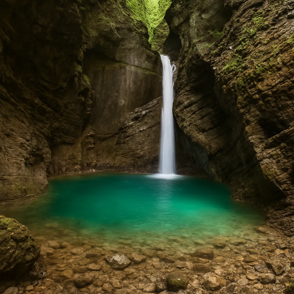 Wodospad Kozjak – Słowenia