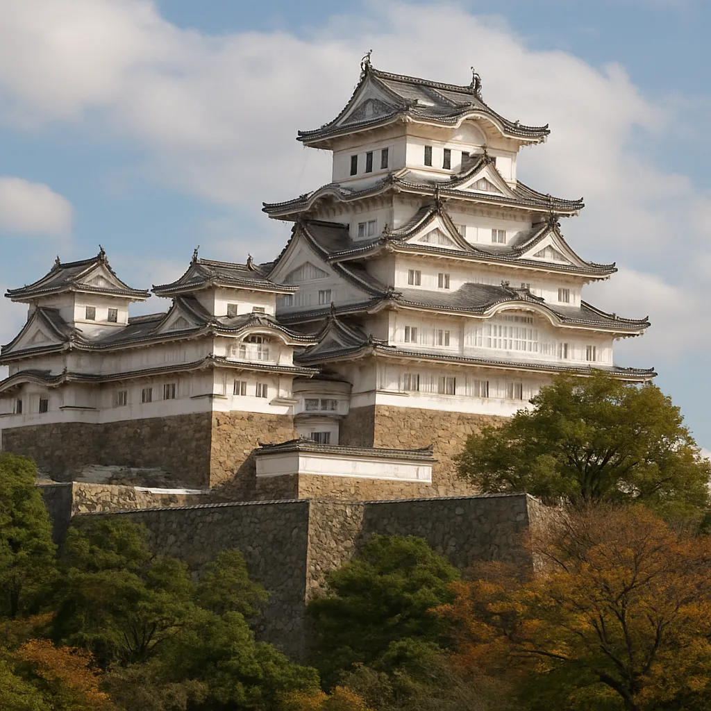 Zamek Yamanaka – Japonia