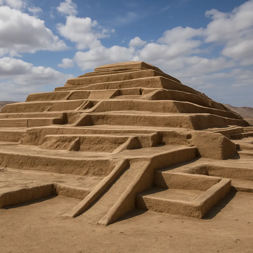 Piramida w Cahuachi – Peru