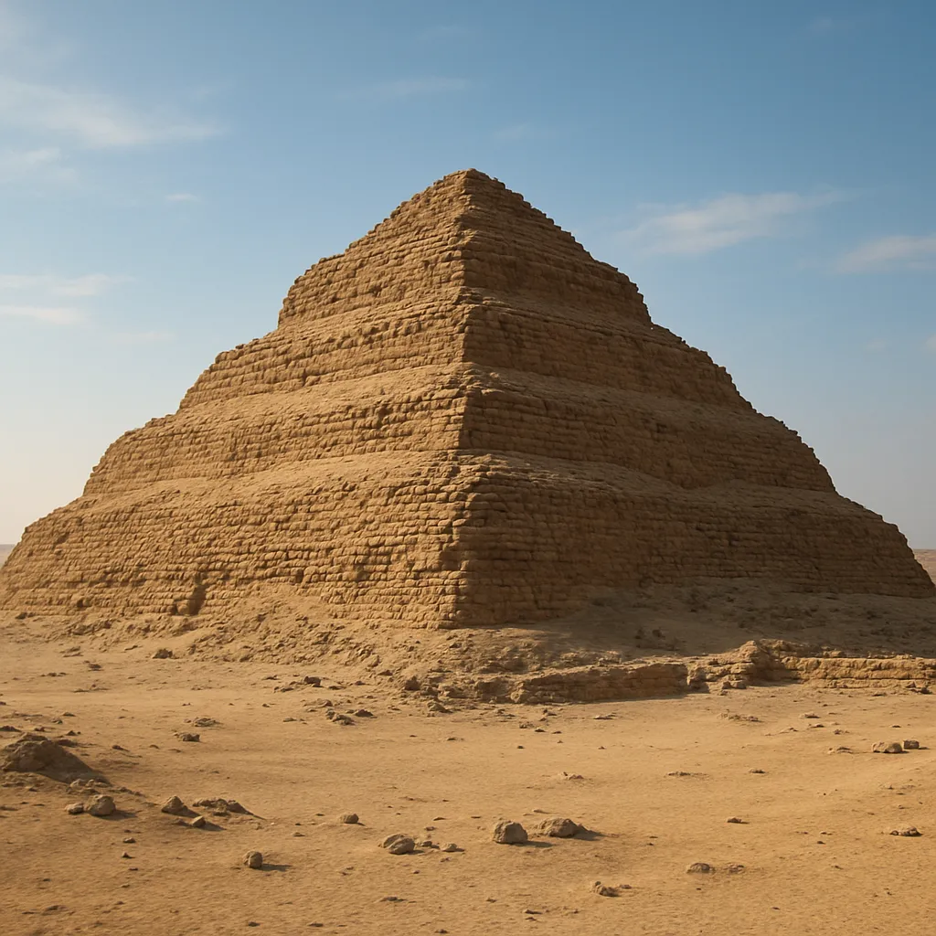 Piramida w Edfu (grupa małych piramid prowincjonalnych) – Egipt