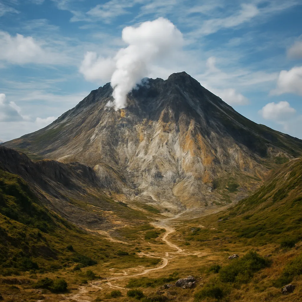 Mount Sibayak – Indonezja