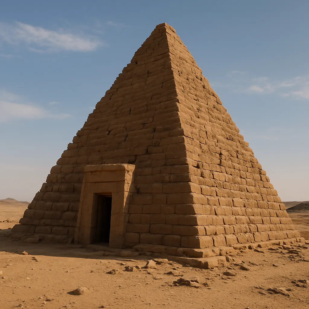 Piramida w El Kurru – Sudan