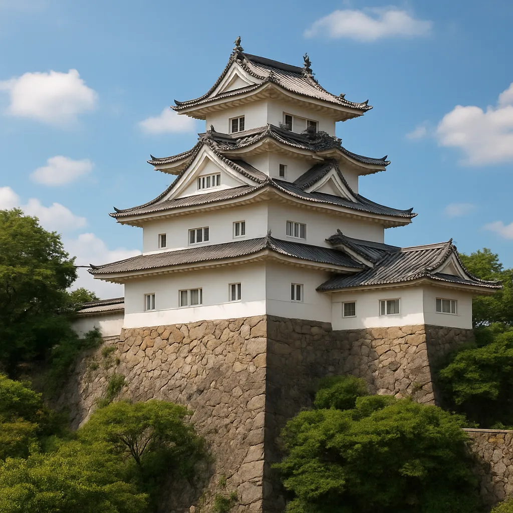 Zamek Tsuyama – Japonia