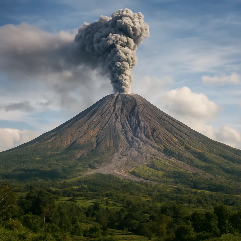 Mount Sinabung – Indonezja