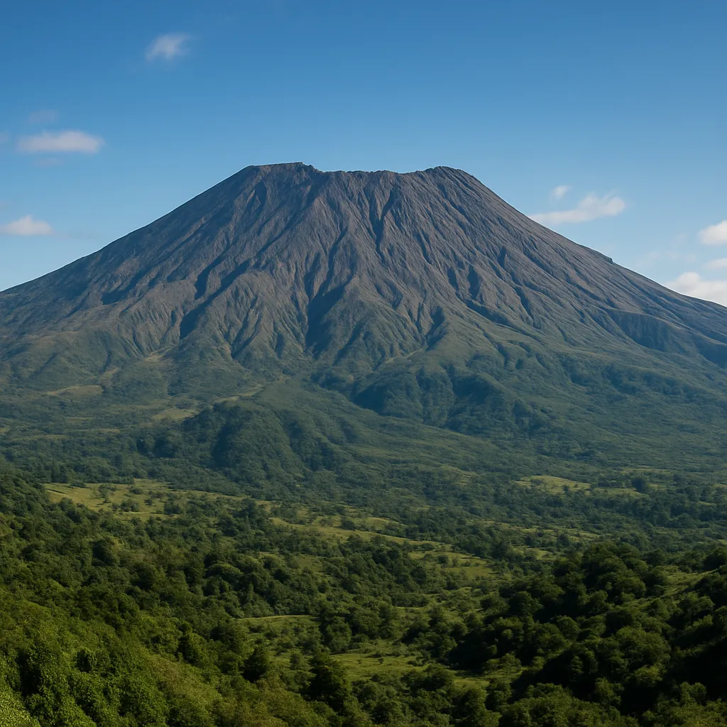Góra – Mount Tambora – Indonezja