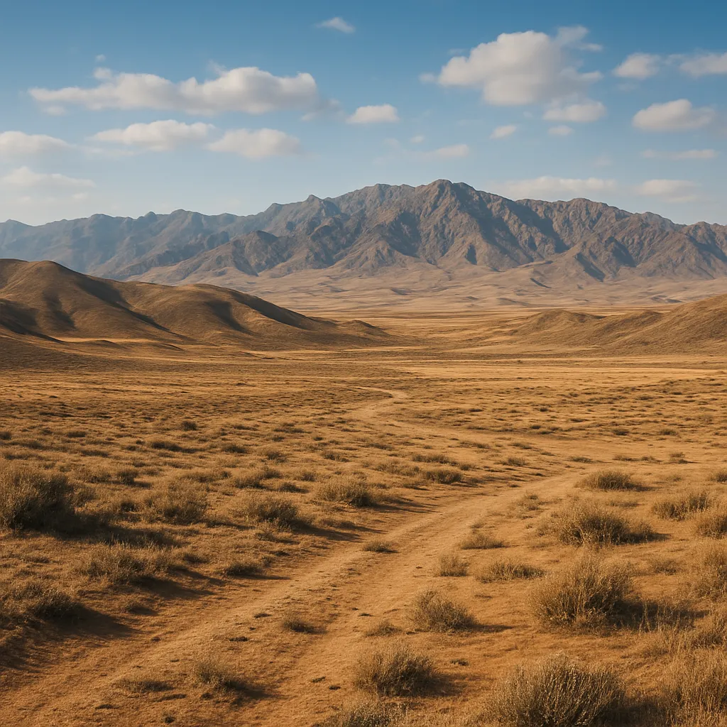 Pustynia Issyk-Kul Steppe – Kirgistan