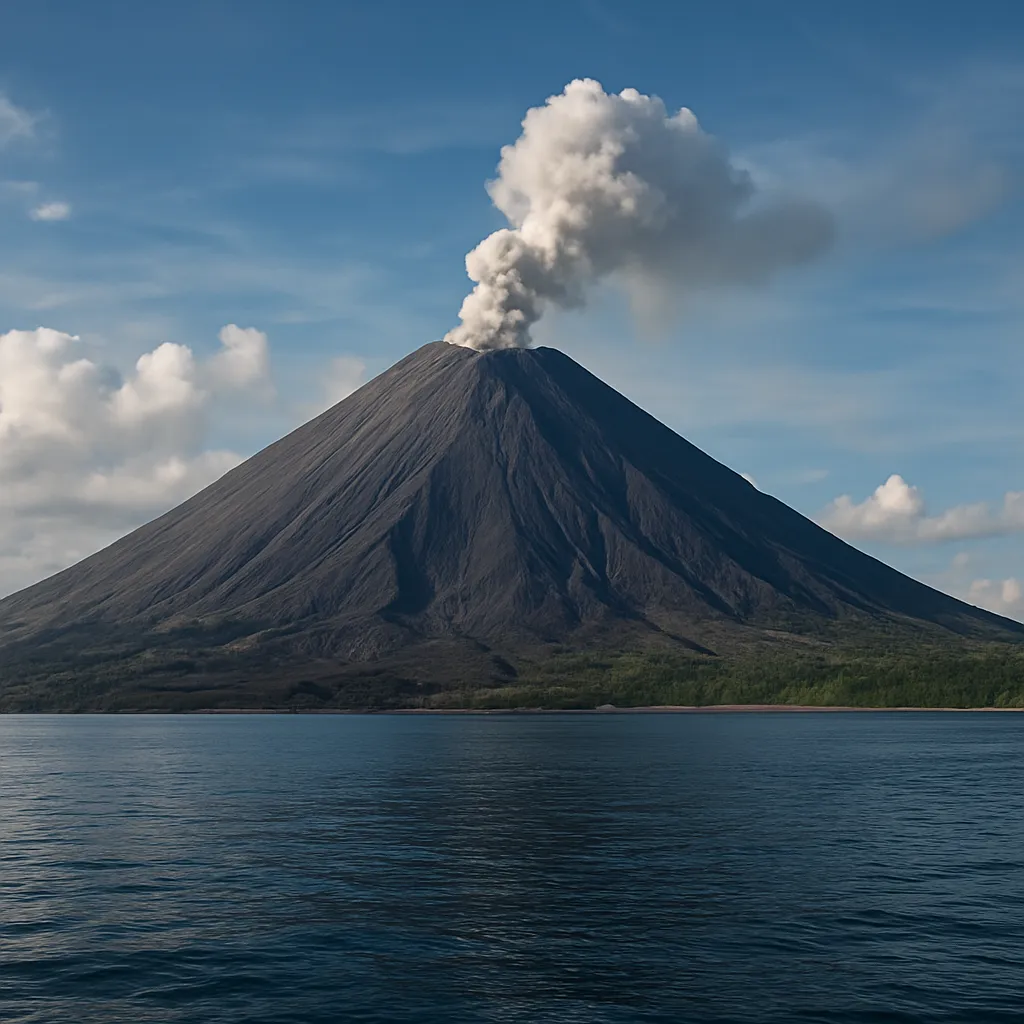 Góra – Mount Krakatau (Anak Krakatau) – Indonezja