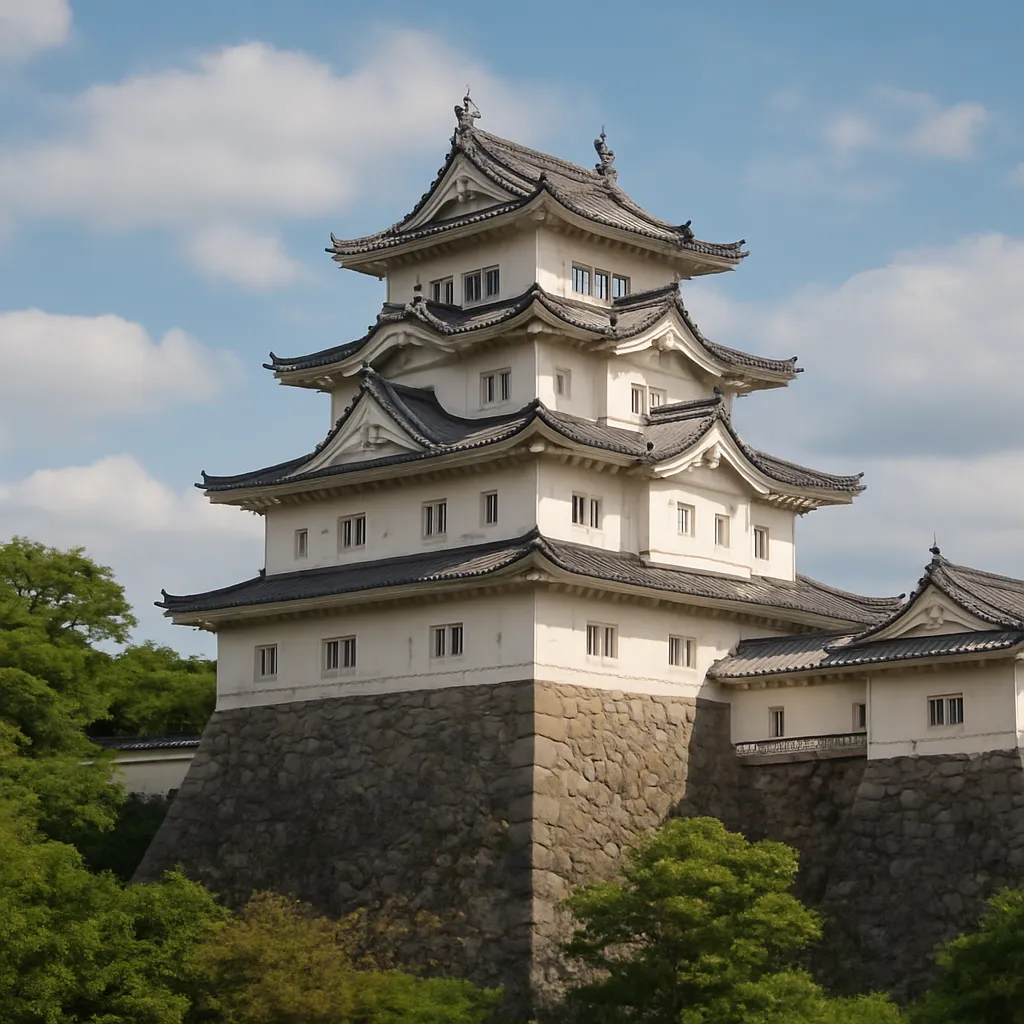 Zamek Tsuyama Keep – Japonia