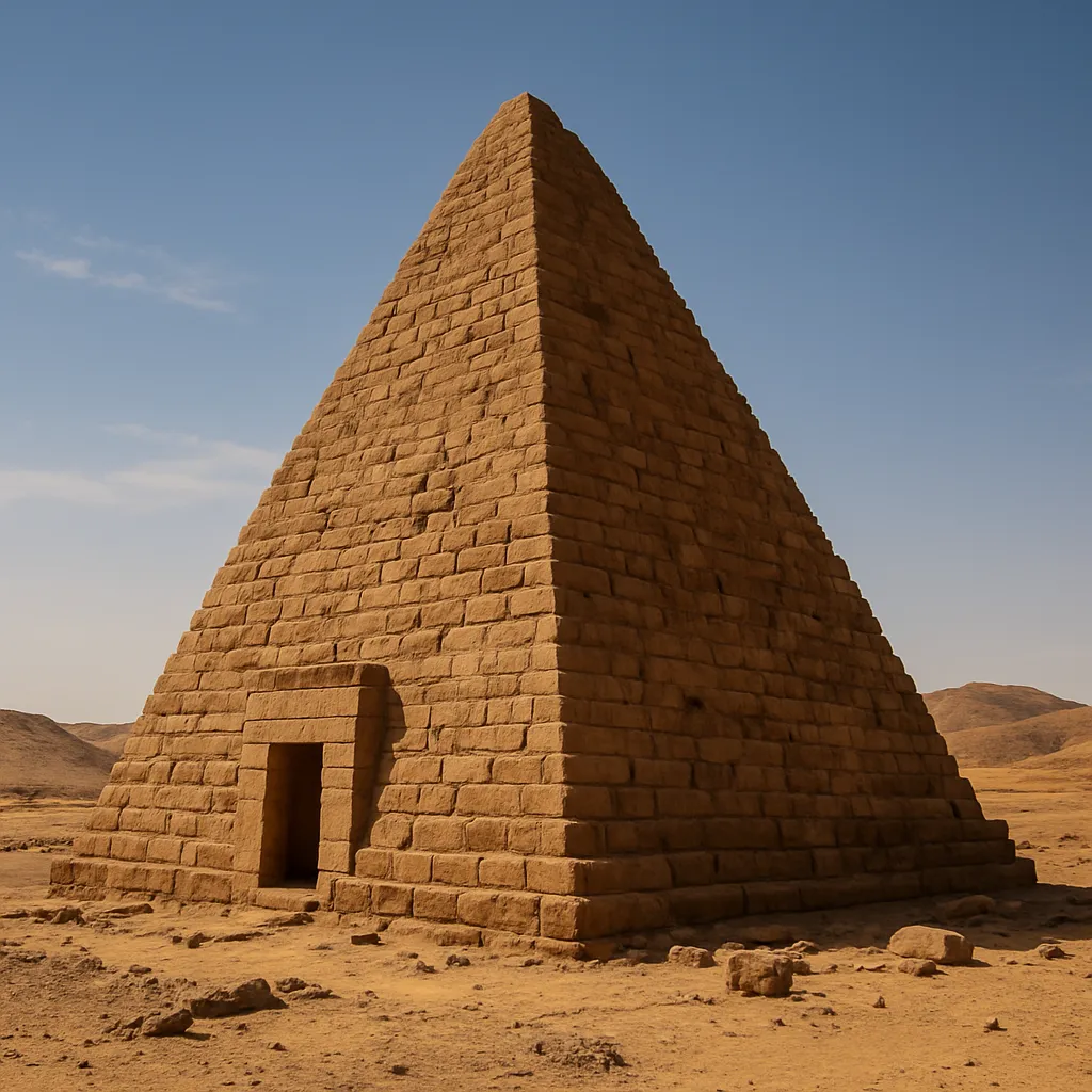 Piramida Nubijska w Nuri (Taharqa) – Sudan