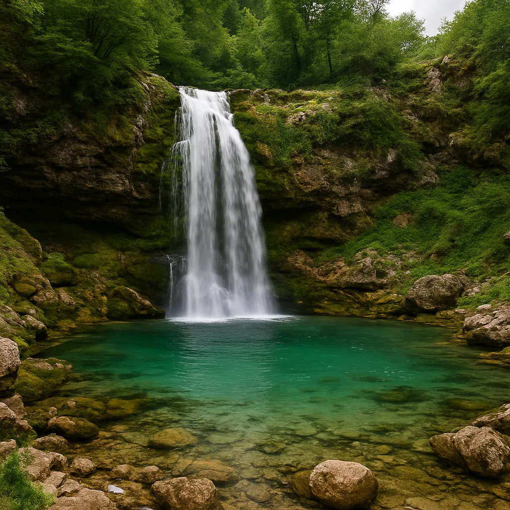 Wodospad Virje – Słowenia