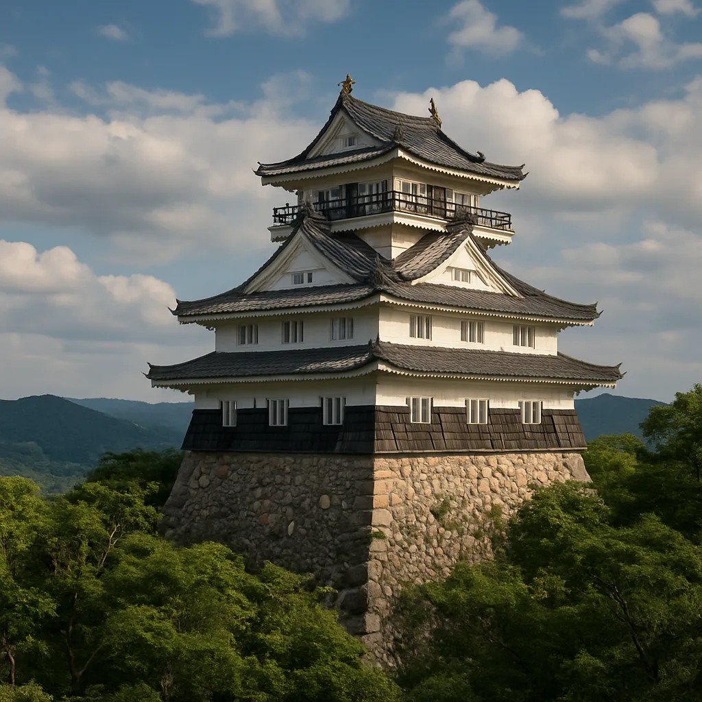 Zamek Gifu – Japonia