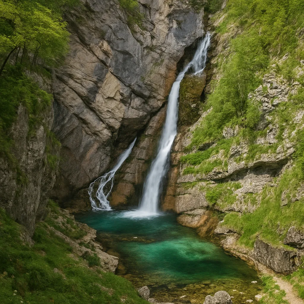 Wodospad Savica – Słowenia