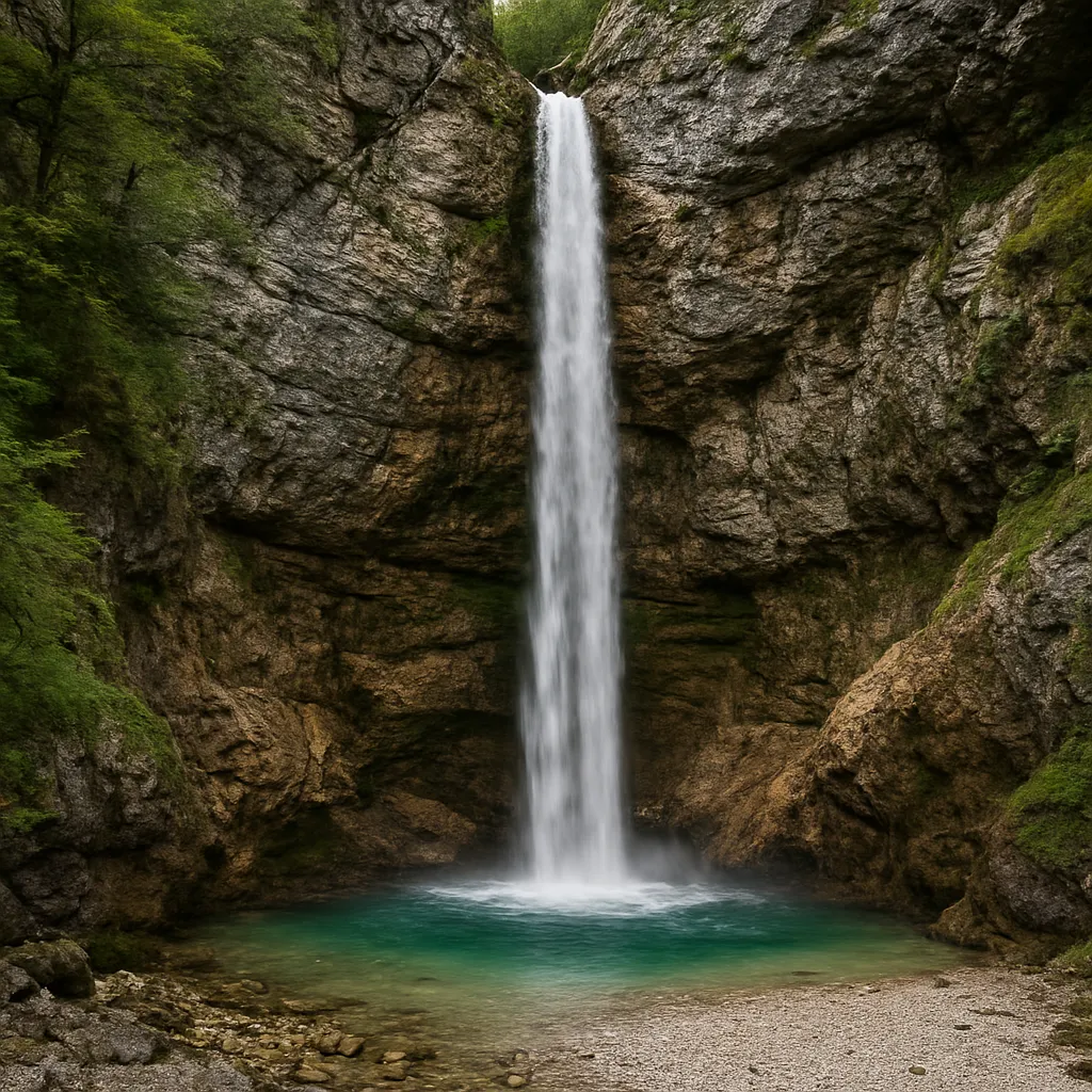 Wodospad Rinka – Słowenia