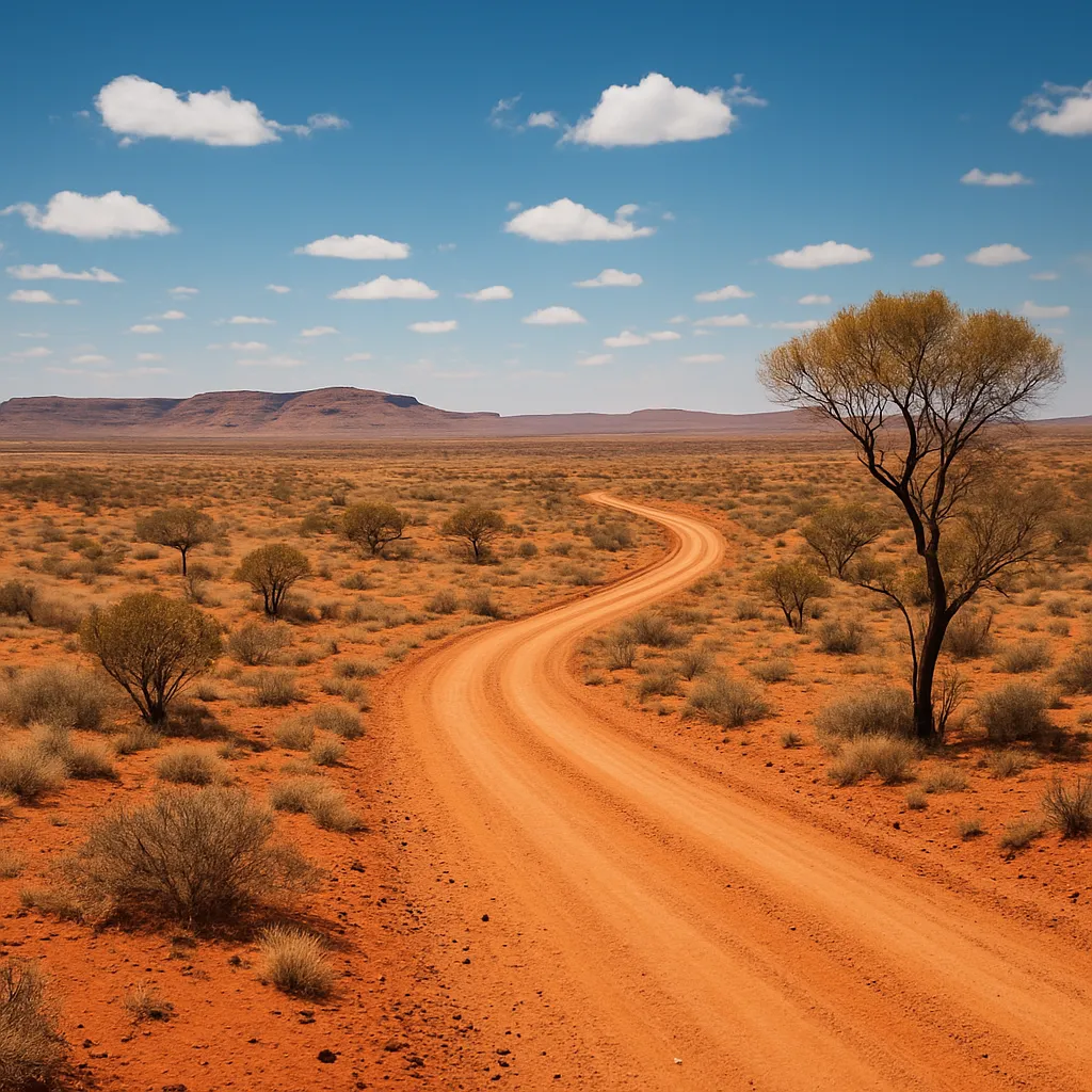 Pustynia Oodnadatta – Australia