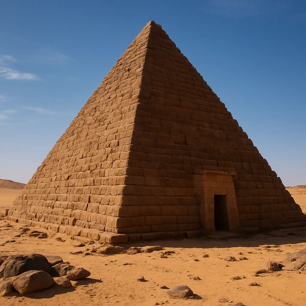 Piramida w Ballana – Egipt/Sudan (kultura nubijska)