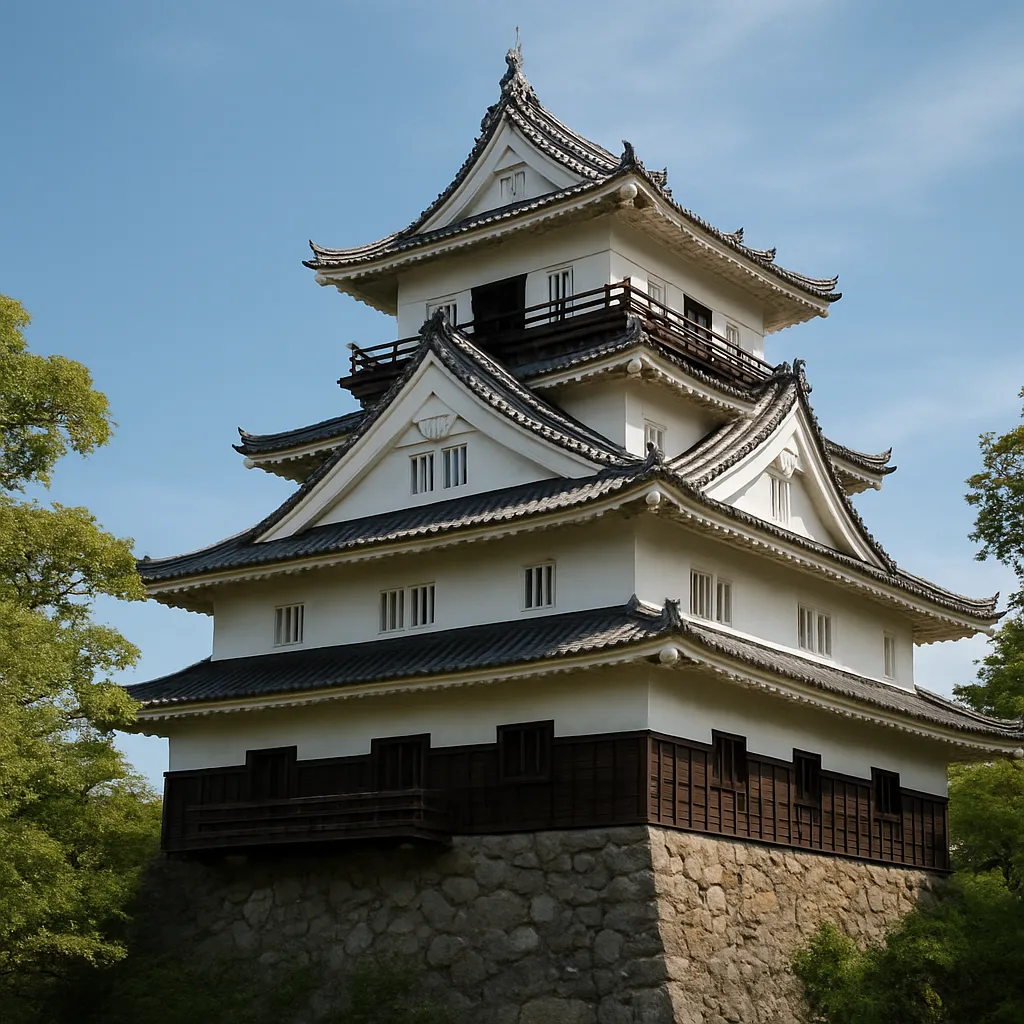 Zamek Oka – Japonia