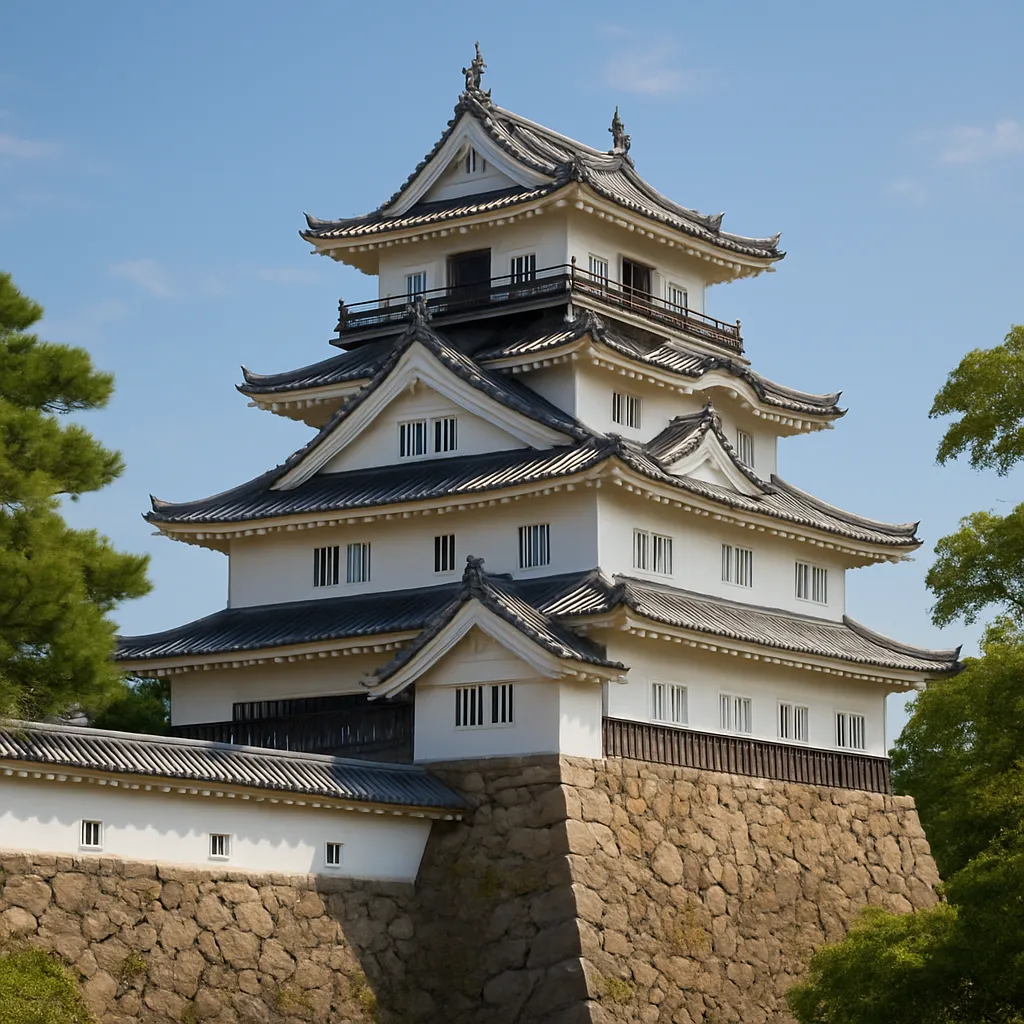 Zamek Kakegawa – Japonia