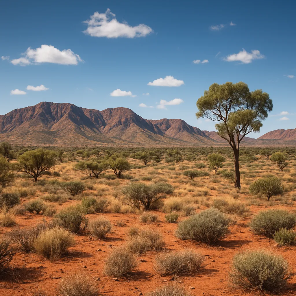 Pustynia MacDonnell Ranges – Australia