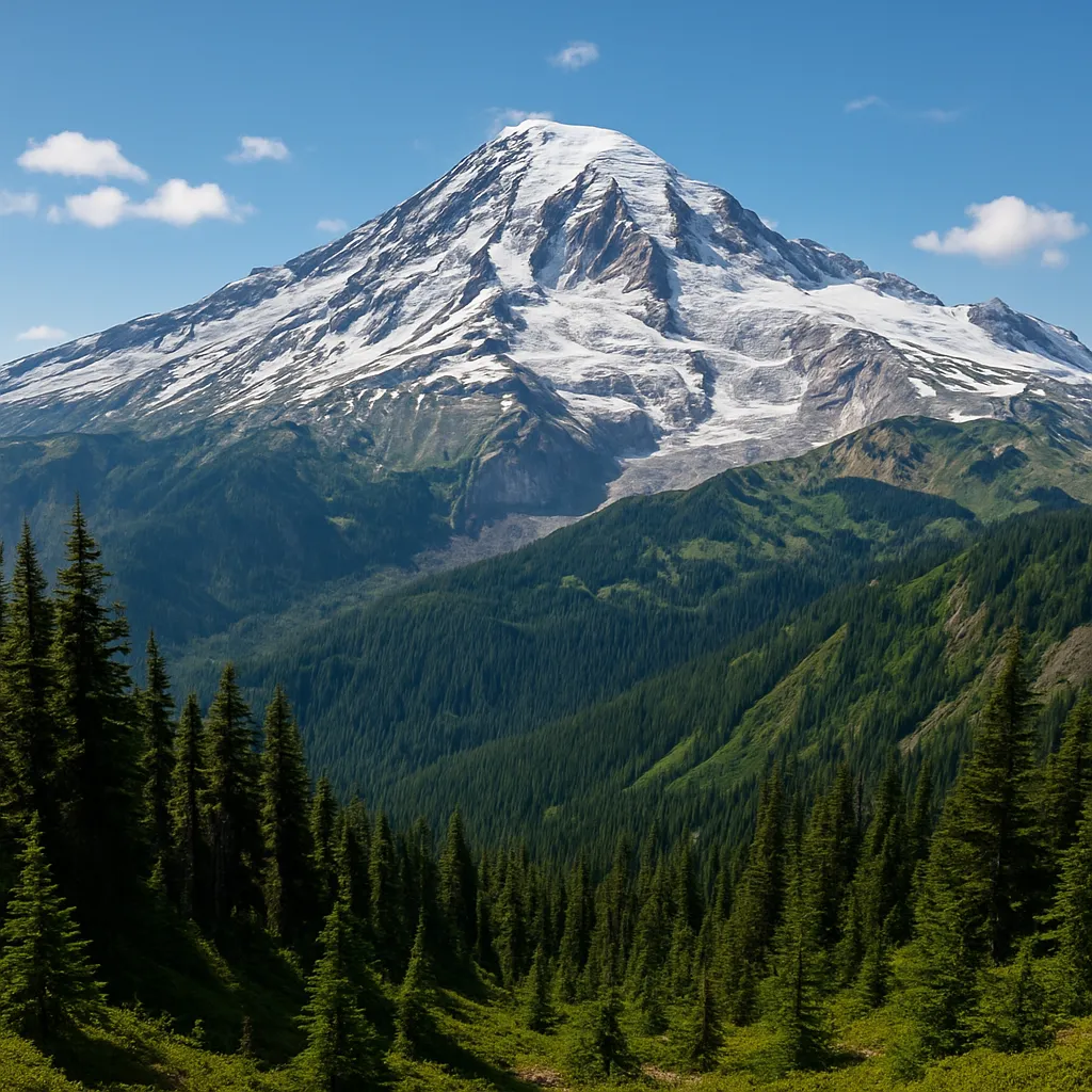 Góra – Mount Glacier Peak – USA