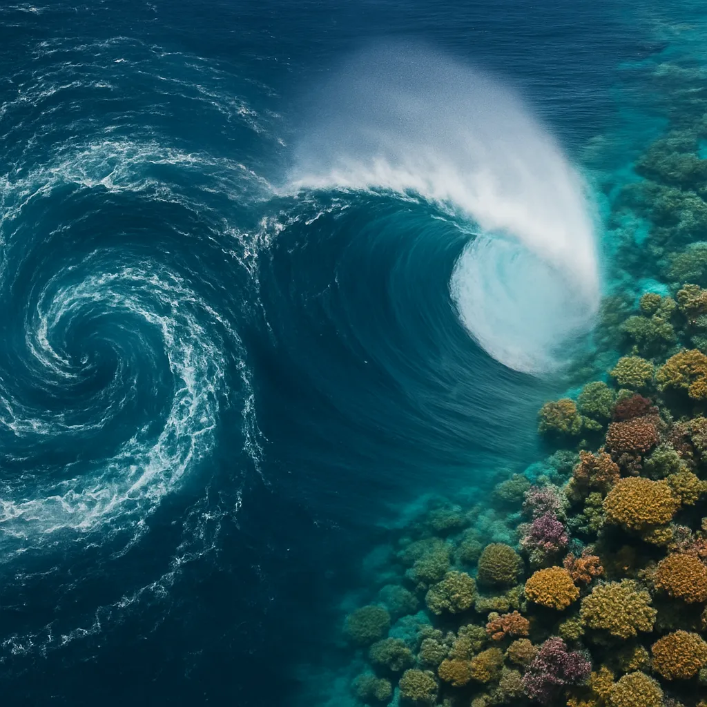 Najbardziej niezwykłe zjawiska oceaniczne – prądy, fale i rafy