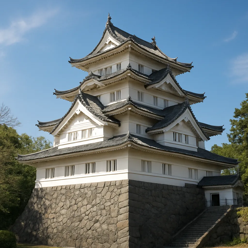 Zamek Hachioji – Japonia