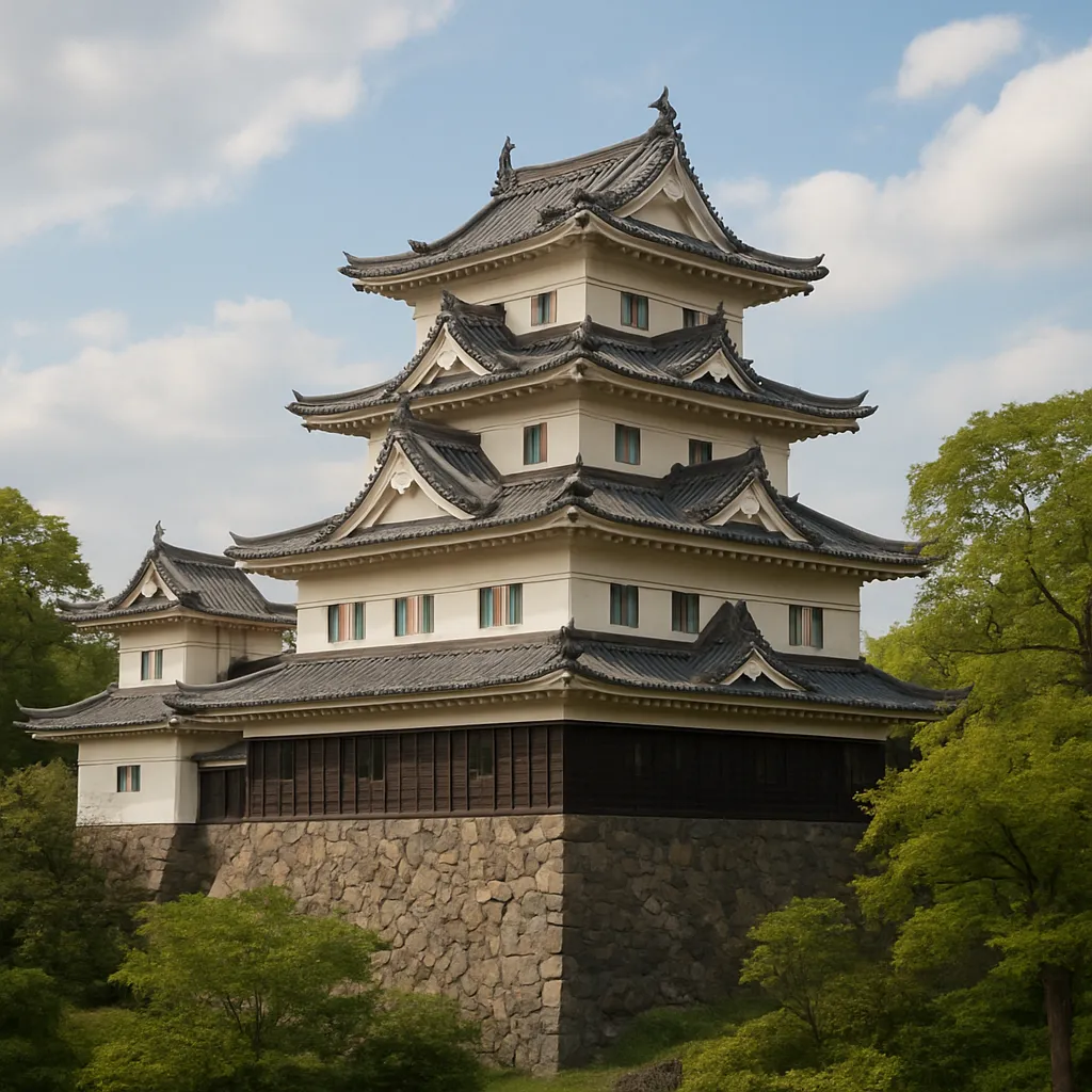 Zamek Iwatsuki – Japonia
