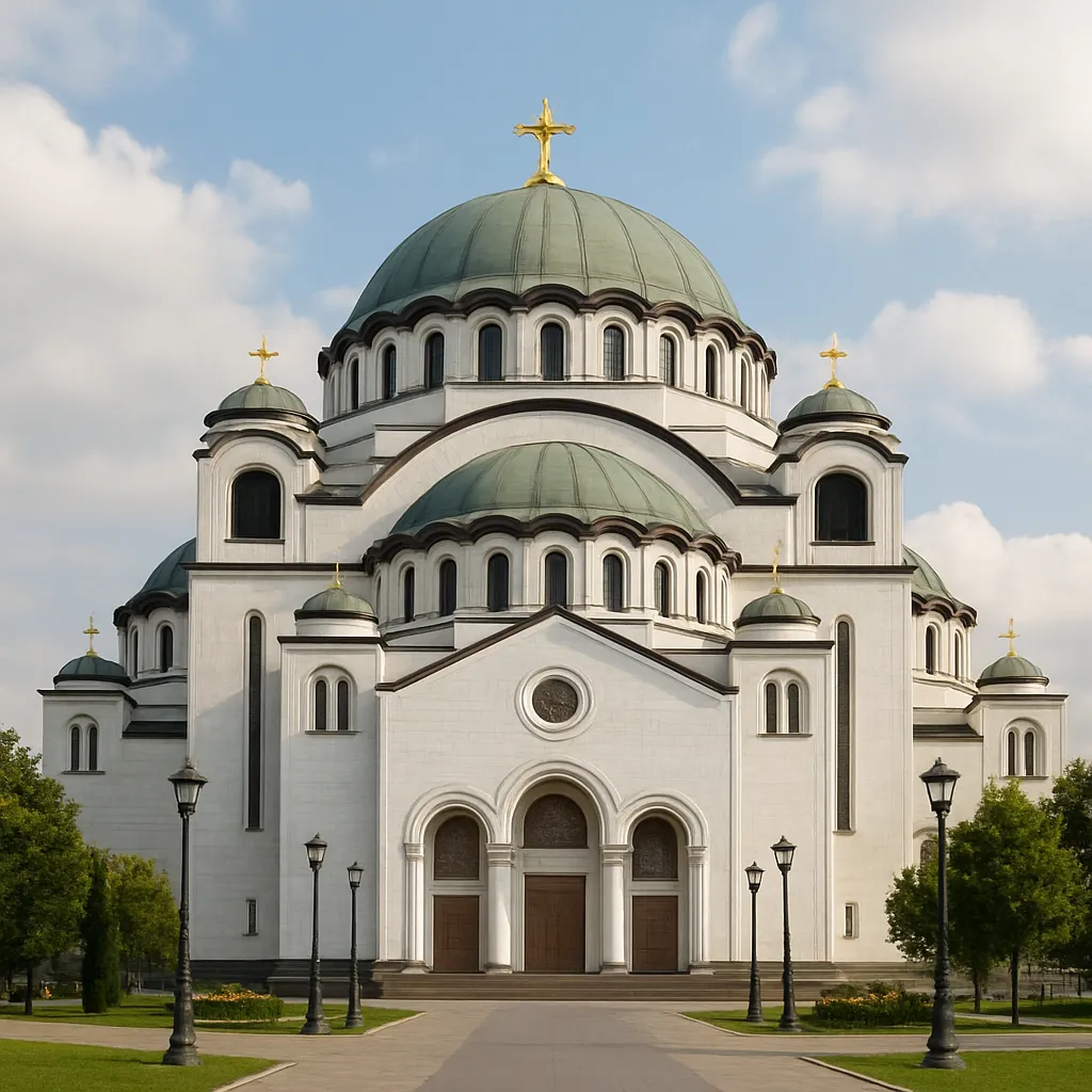 Katedra w Belgradzie (Św. Sawy) – Serbia