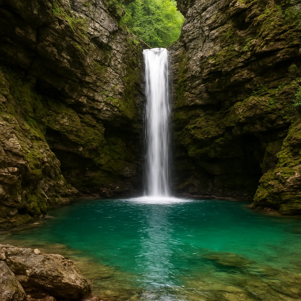 Wodospad Kozjak – Chorwacja