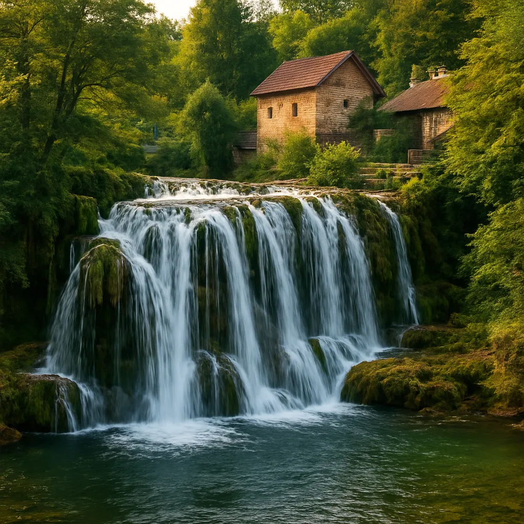 Wodospad Rastoke – Chorwacja