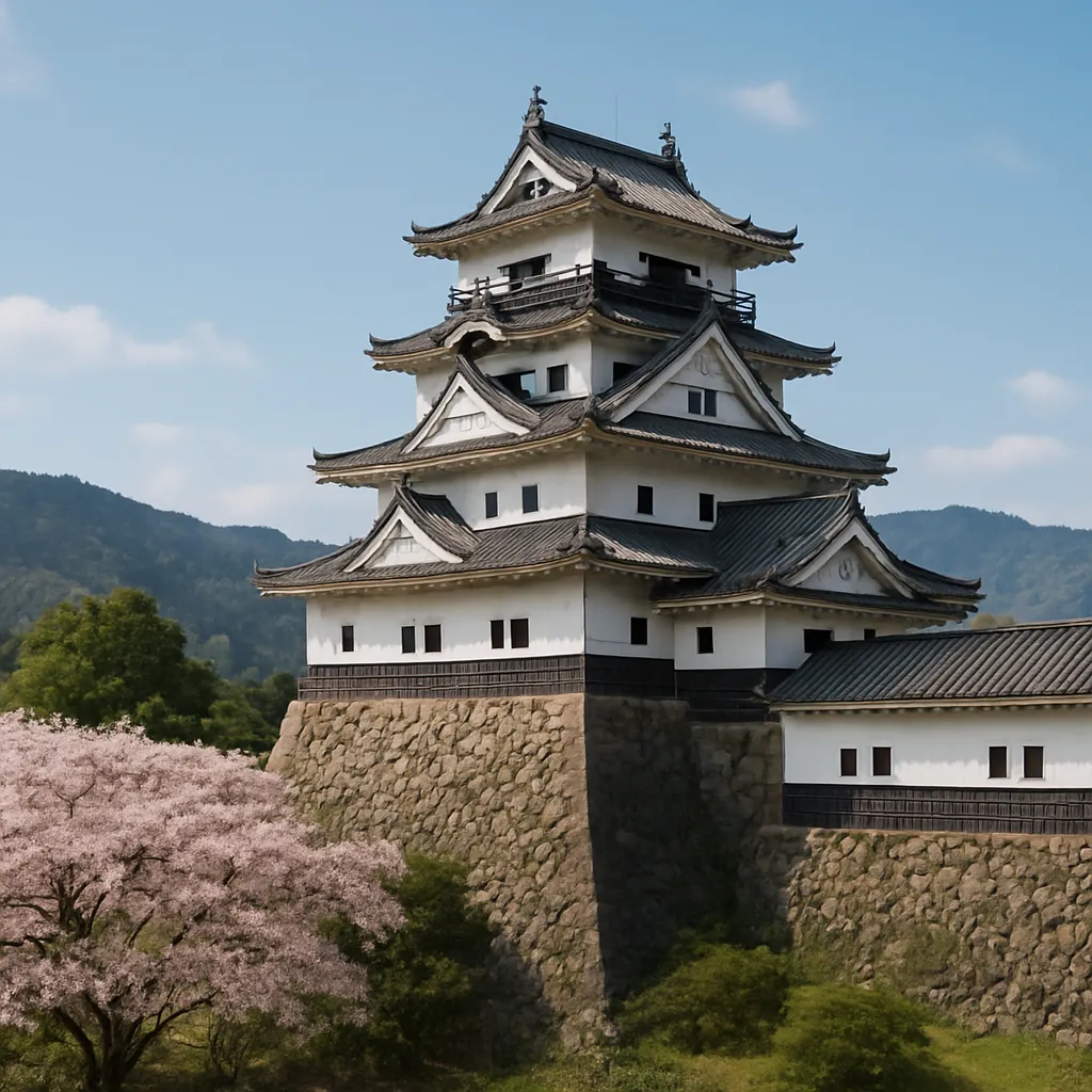 Zamek Gassan Toda – Japonia