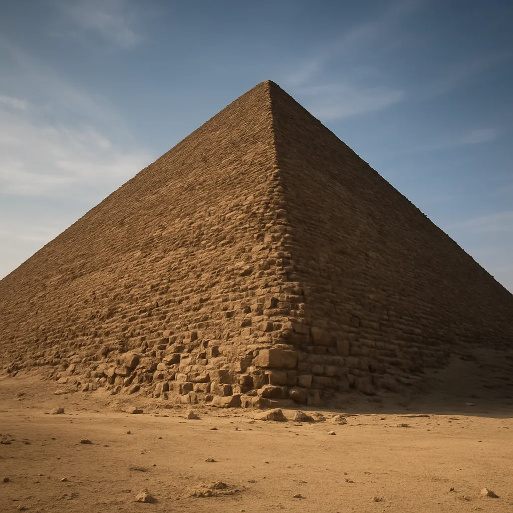 Piramida w Dahszur (Czarna Piramida Amenemhata III) – Egipt