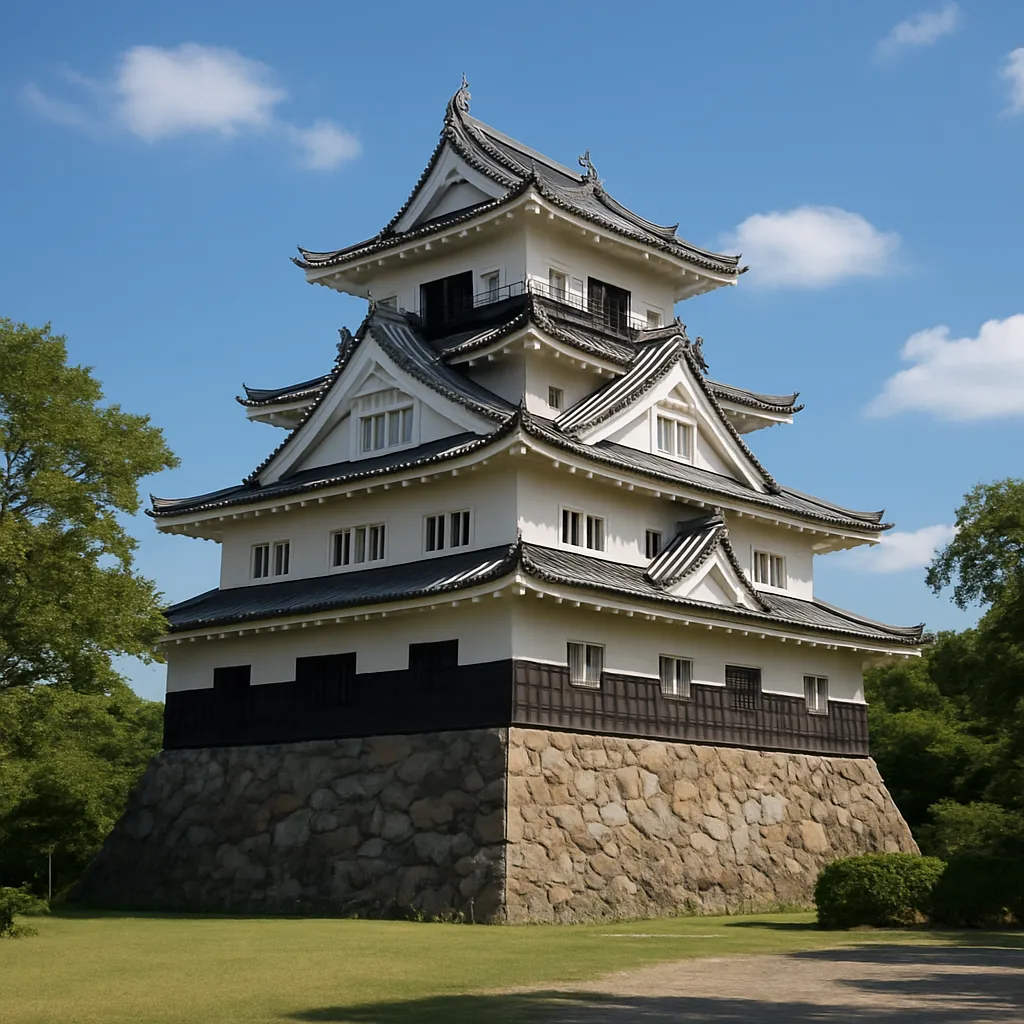 Zamek Saiki – Japonia