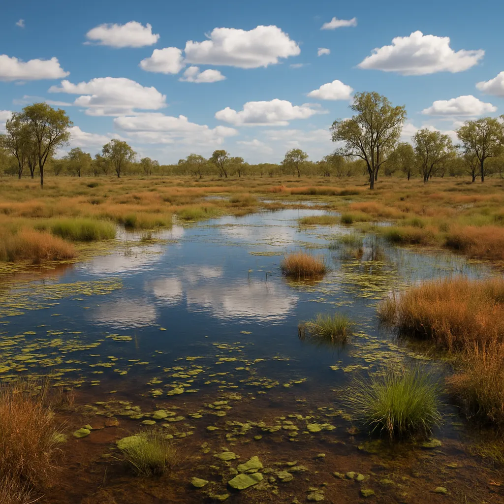 Bagna Canning Stock Route Wetlands – Australia