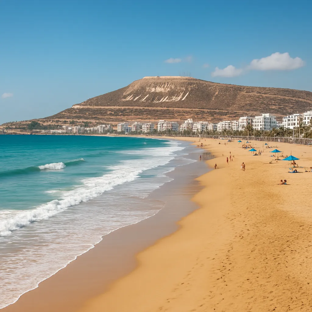 Plaża Agadir – Maroko