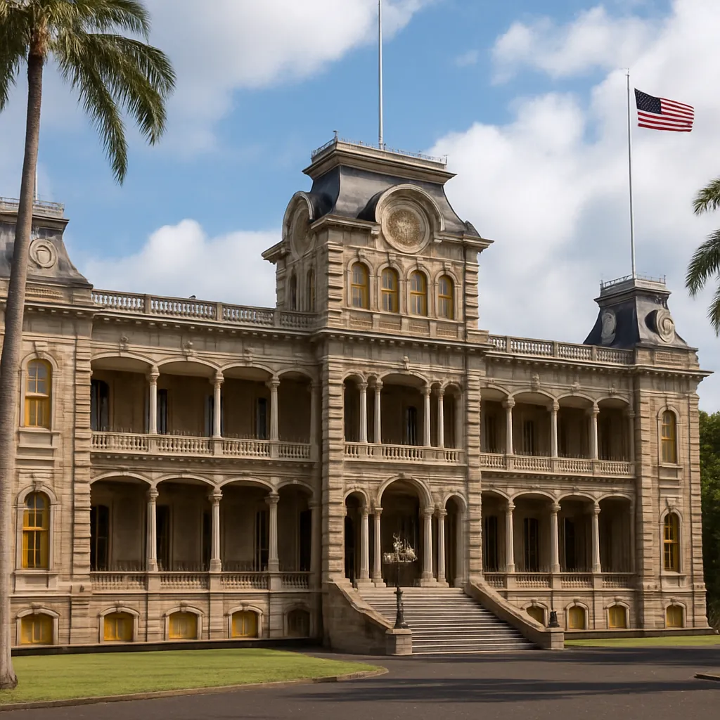 Zamek Iolani – USA (Hawaje)