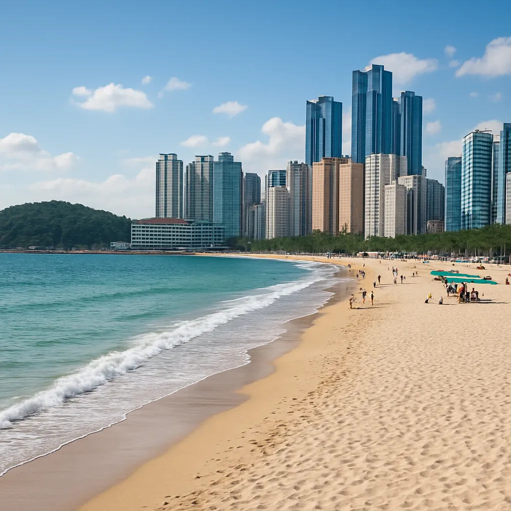 Plaża Haeundae – Korea Południowa