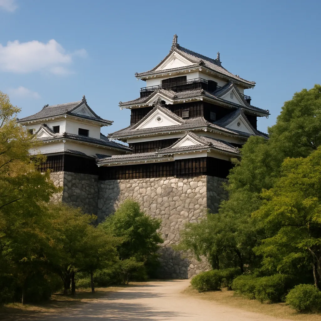 Zamek Matsuyama – Japonia (Shikoku)