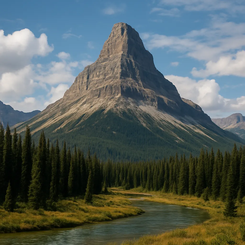 Góra – Mount Hoodoo – Kanada