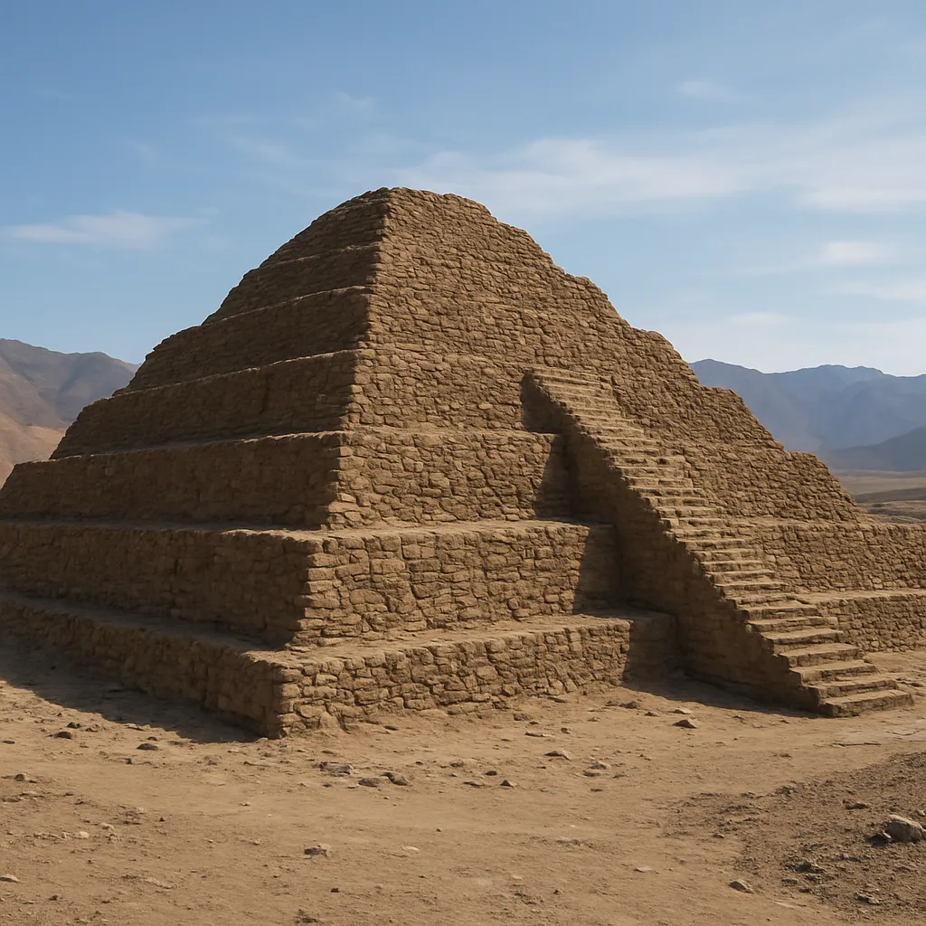 Piramida w Cerro Arena – Peru